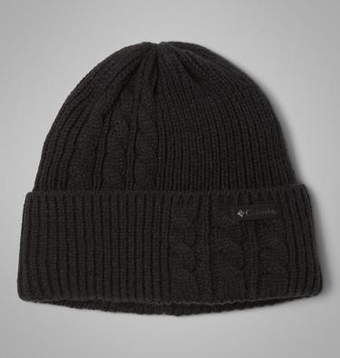 Women's Agate Pass Cable Knit Beanie, Color: Black, image 1