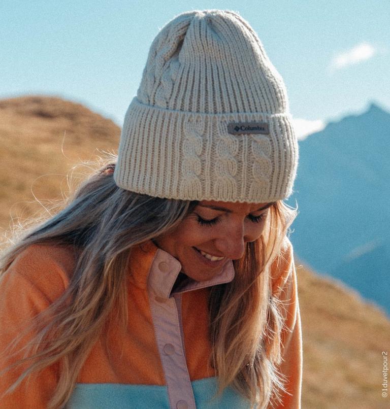 Gorro trenzado Agate Pass para mujer, Color: Chalk, image 4