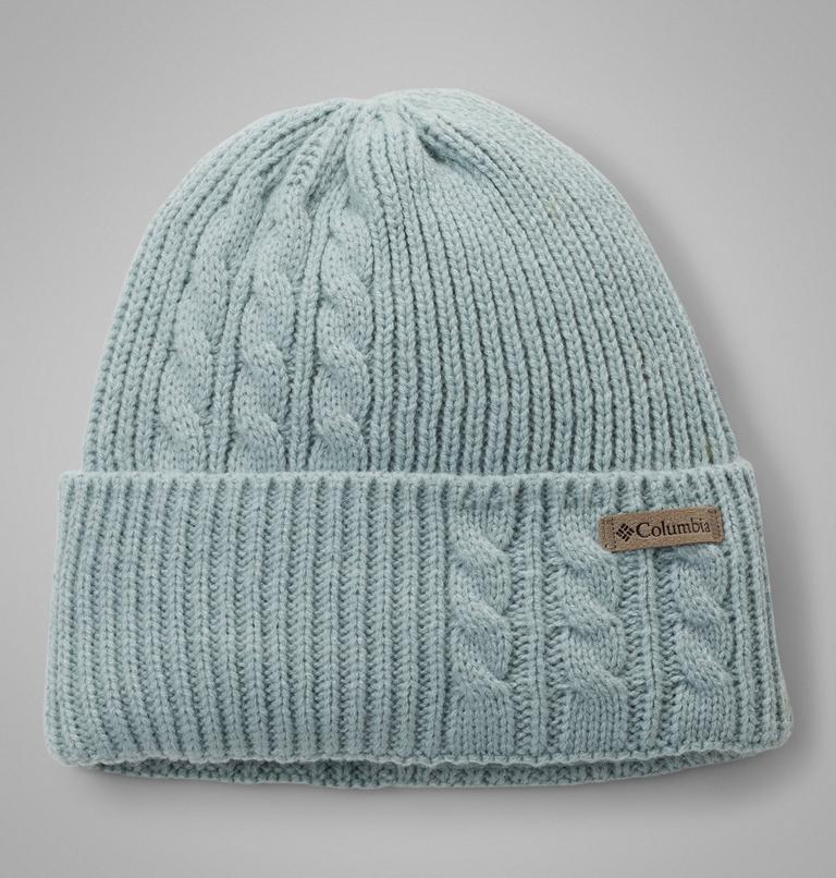 Women's Agate Pass Cable Knit Beanie, Color: Crushed Blue, image 1