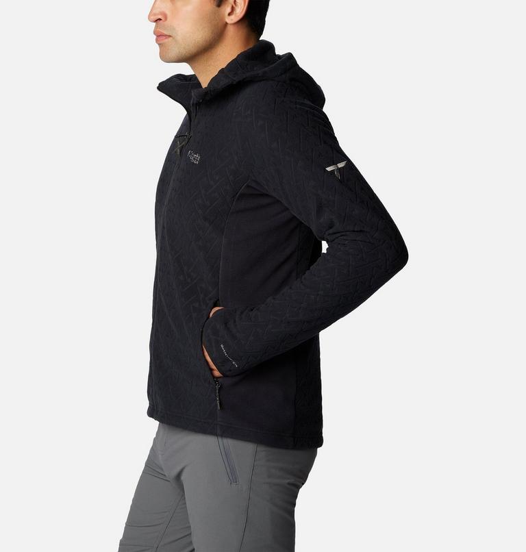 Men's Titan Pass 3.0 Hooded Technical Fleece Jacket, Color: Black, image 3