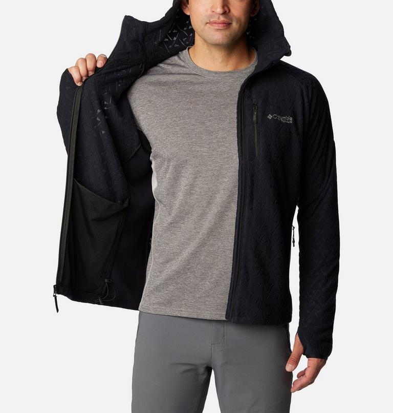 Men's Titan Pass 3.0 Hooded Technical Fleece Jacket, Color: Black, image 5