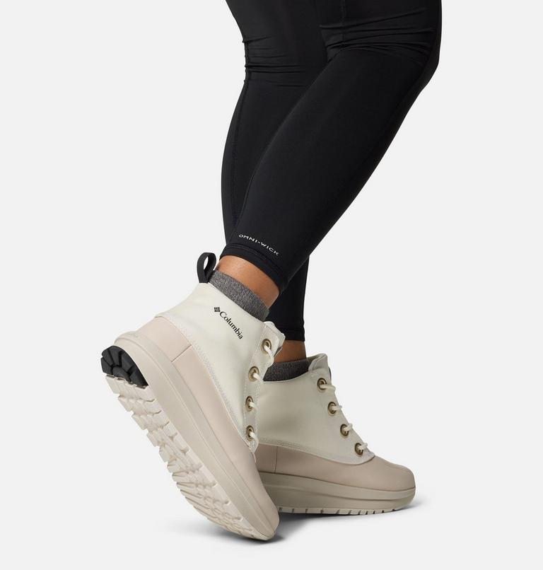 Women's Moritza Shield Winter Boot, Color: Sea Salt, Black, image 10