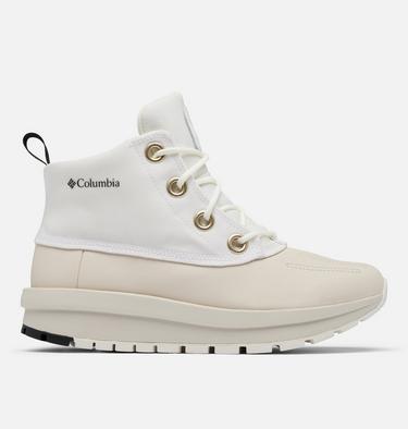 Women's Moritza Shield Winter Boot, Color: Sea Salt, Black, image 3