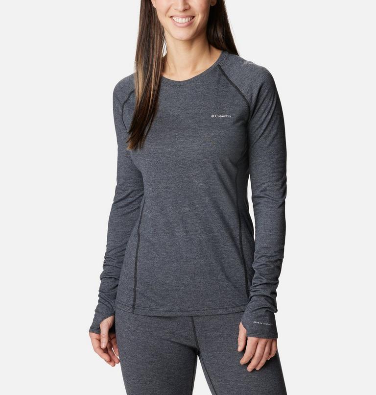 Women's Tunnel Springs Wool Crew Baselayer Shirt, Color: Black, image 1