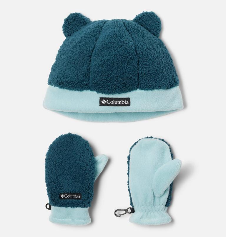 Toddler Rugged Ridge Beanie and Mitten  | 414 | O/S, Color: Night Wave, Aqua Haze, image 1
