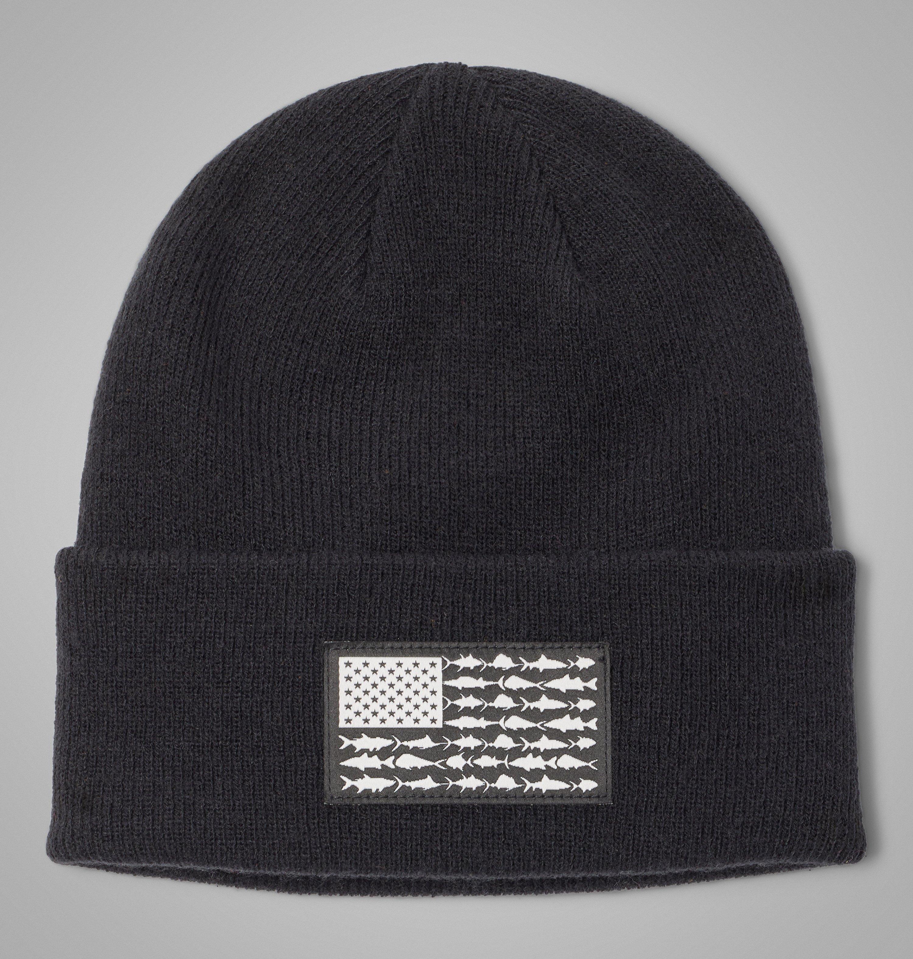 PFG Fish Flag Cuffed Beanie 1