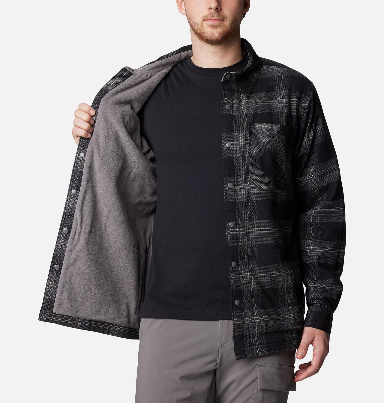 Men's Cornell Woods™ Fleece Lined Shirt Jacket | 010 | XS 5