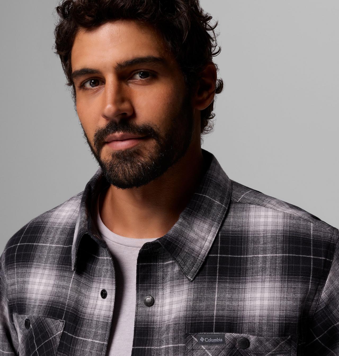 Men's Cornell Woods™ Fleece Lined Shirt Jacket | 011 | L 7