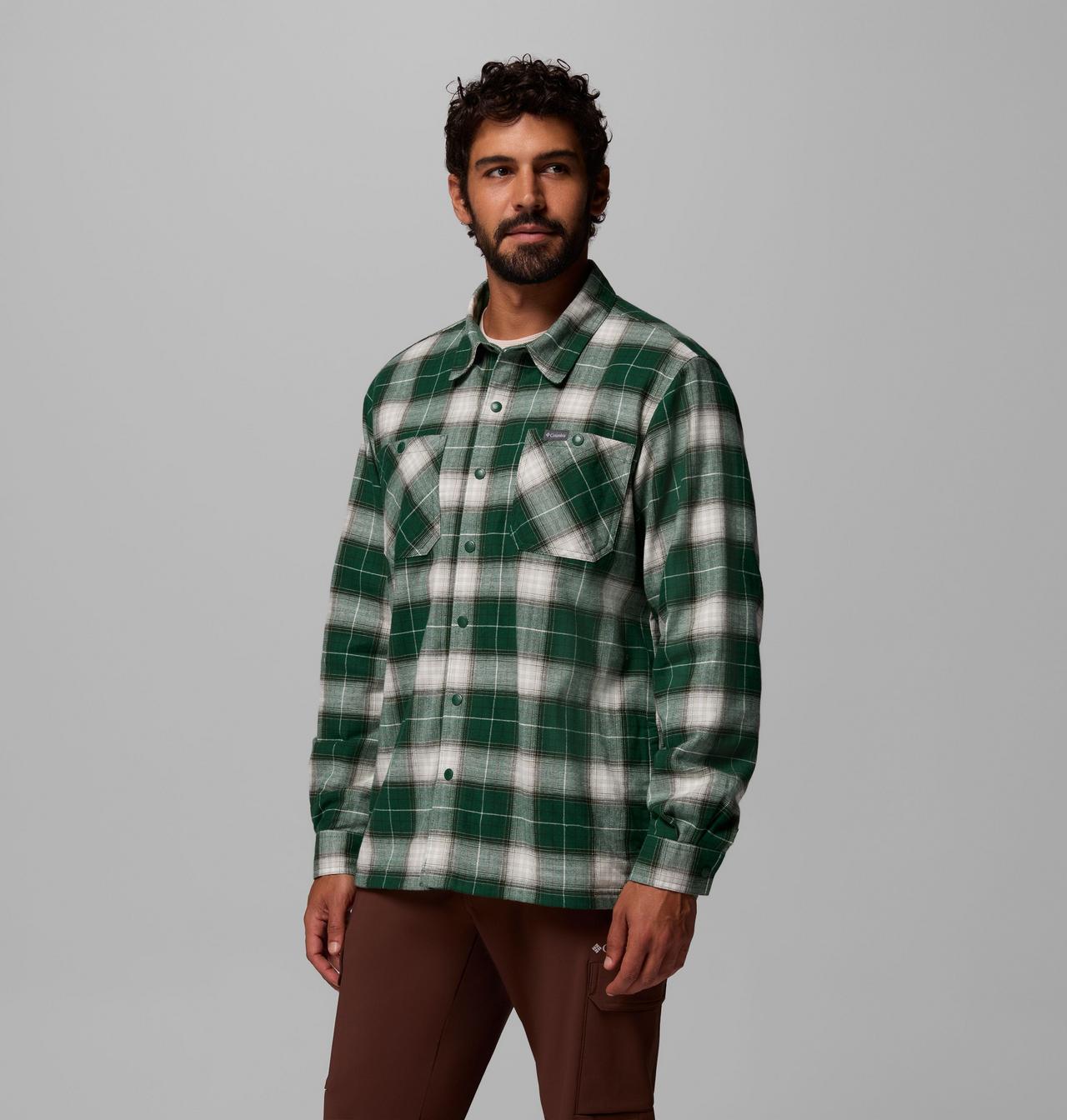 Men's Cornell Woods™ Fleece Lined Shirt Jacket | 375 | S 4