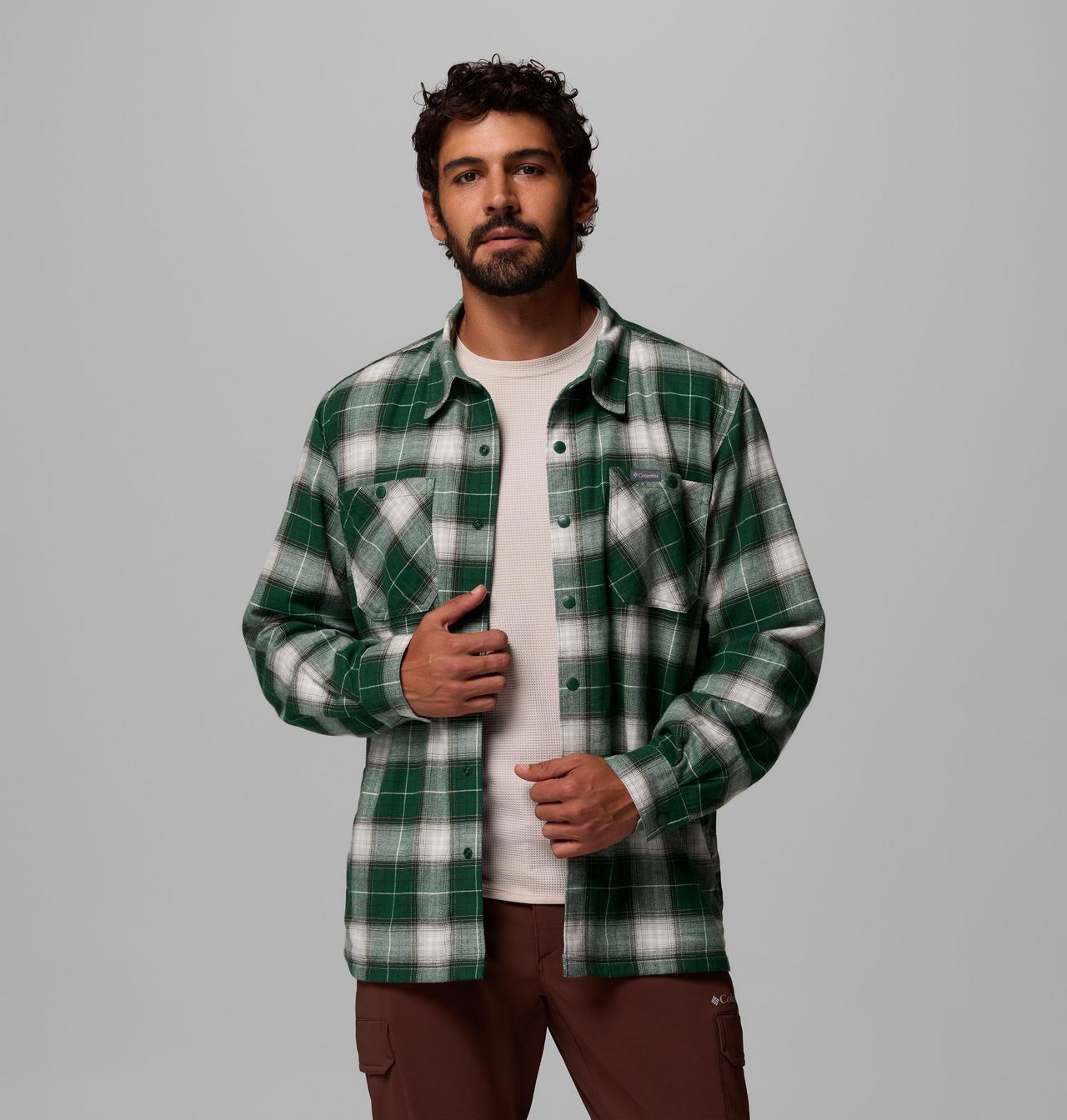 Men's Cornell Woods™ Fleece Lined Shirt Jacket | 375 | S 5