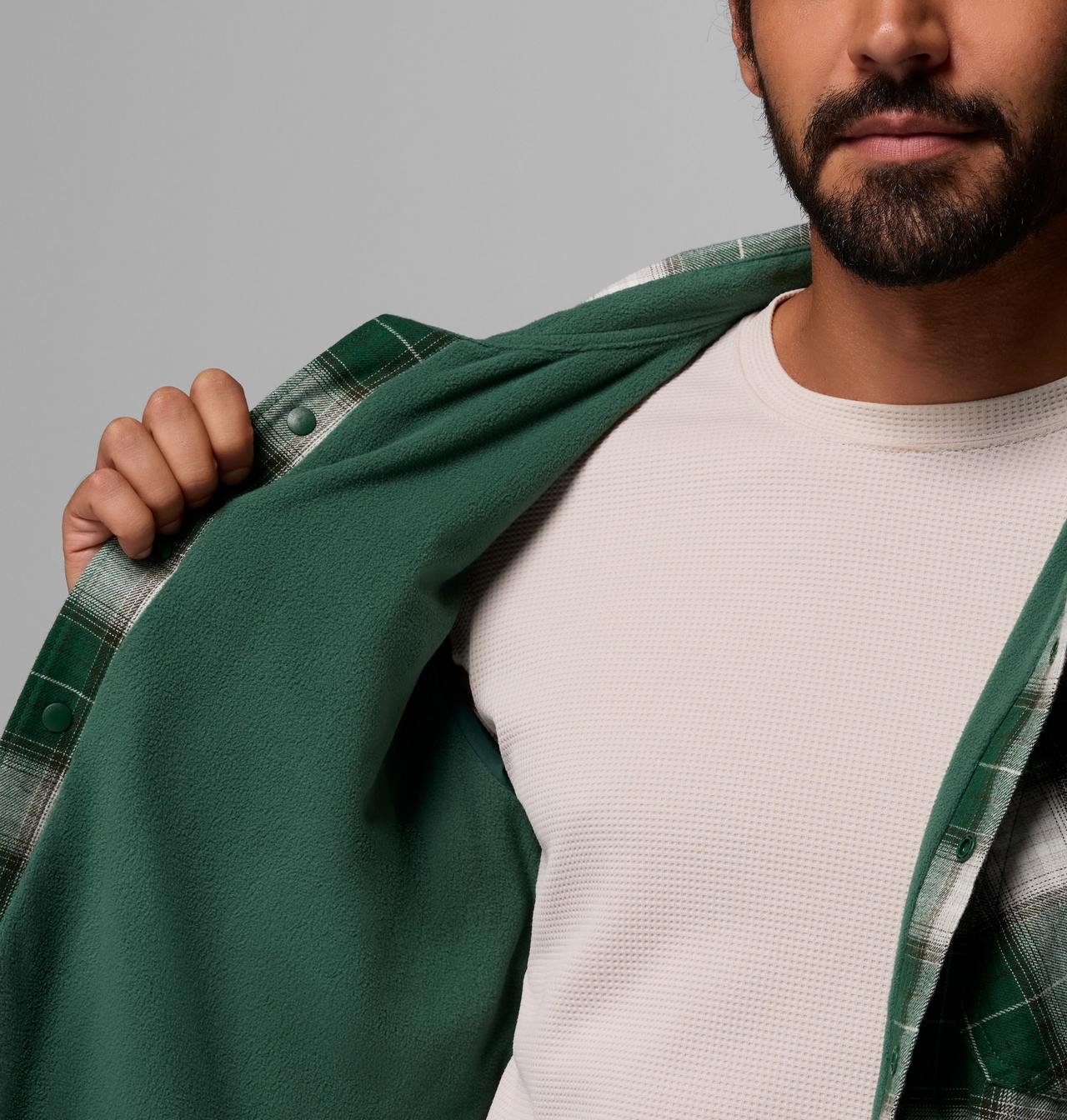 Men's Cornell Woods™ Fleece Lined Shirt Jacket | 375 | S 6