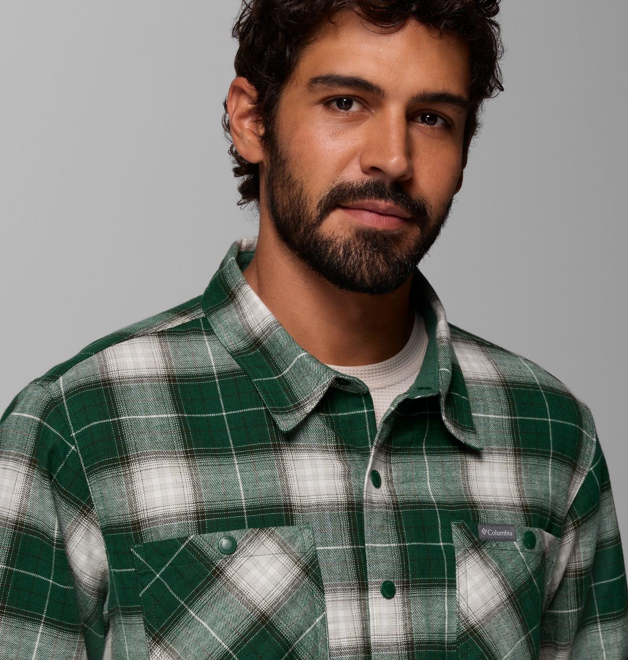 Men's Cornell Woods™ Fleece Lined Shirt Jacket | 375 | S 7