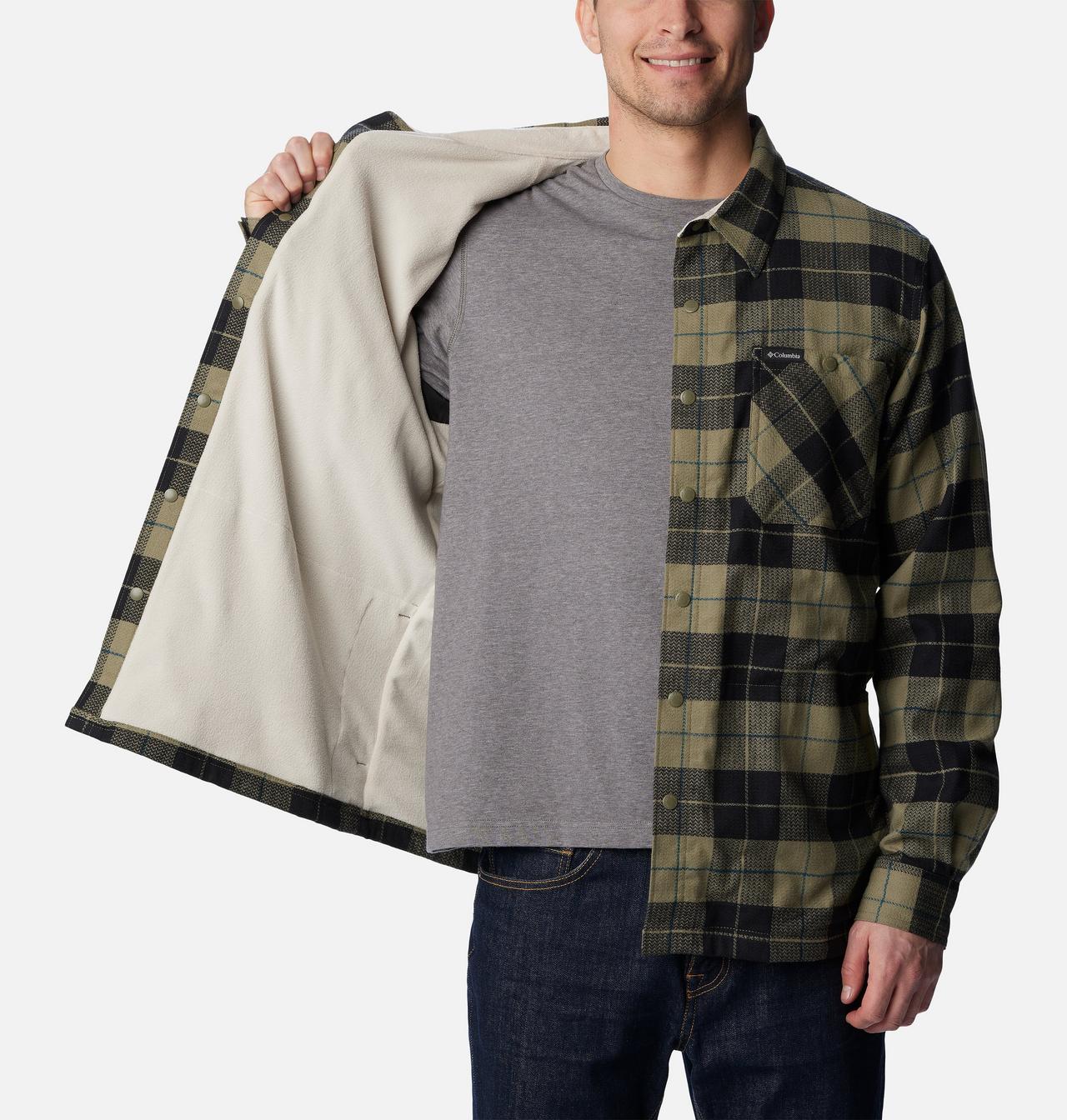 Manteau-chemise à doublure intérieure en laine polaire Cornell Woods™ pour hommes 6