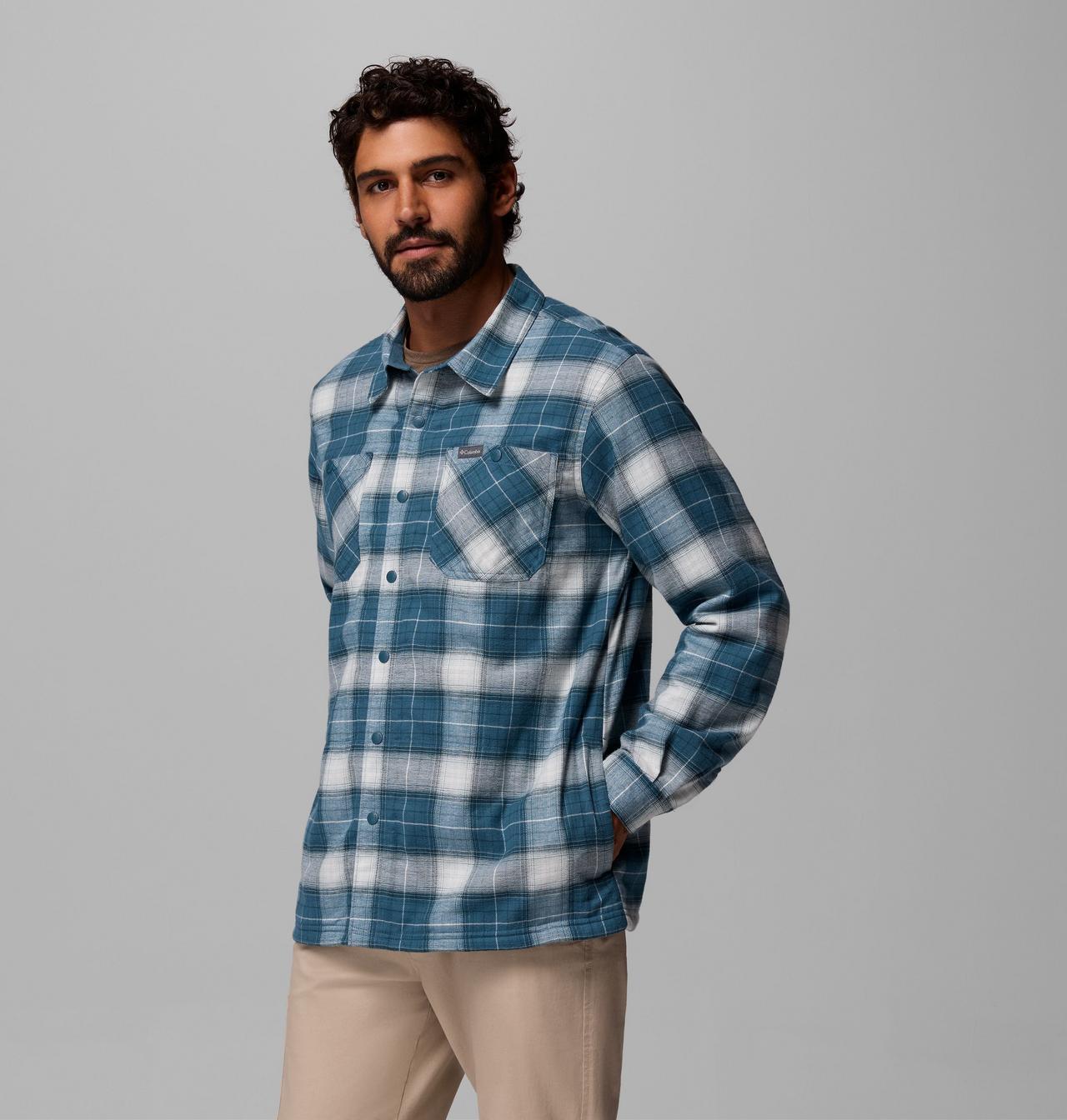 Men's Cornell Woods™ Fleece Lined Shirt Jacket | 429 | XXL 4