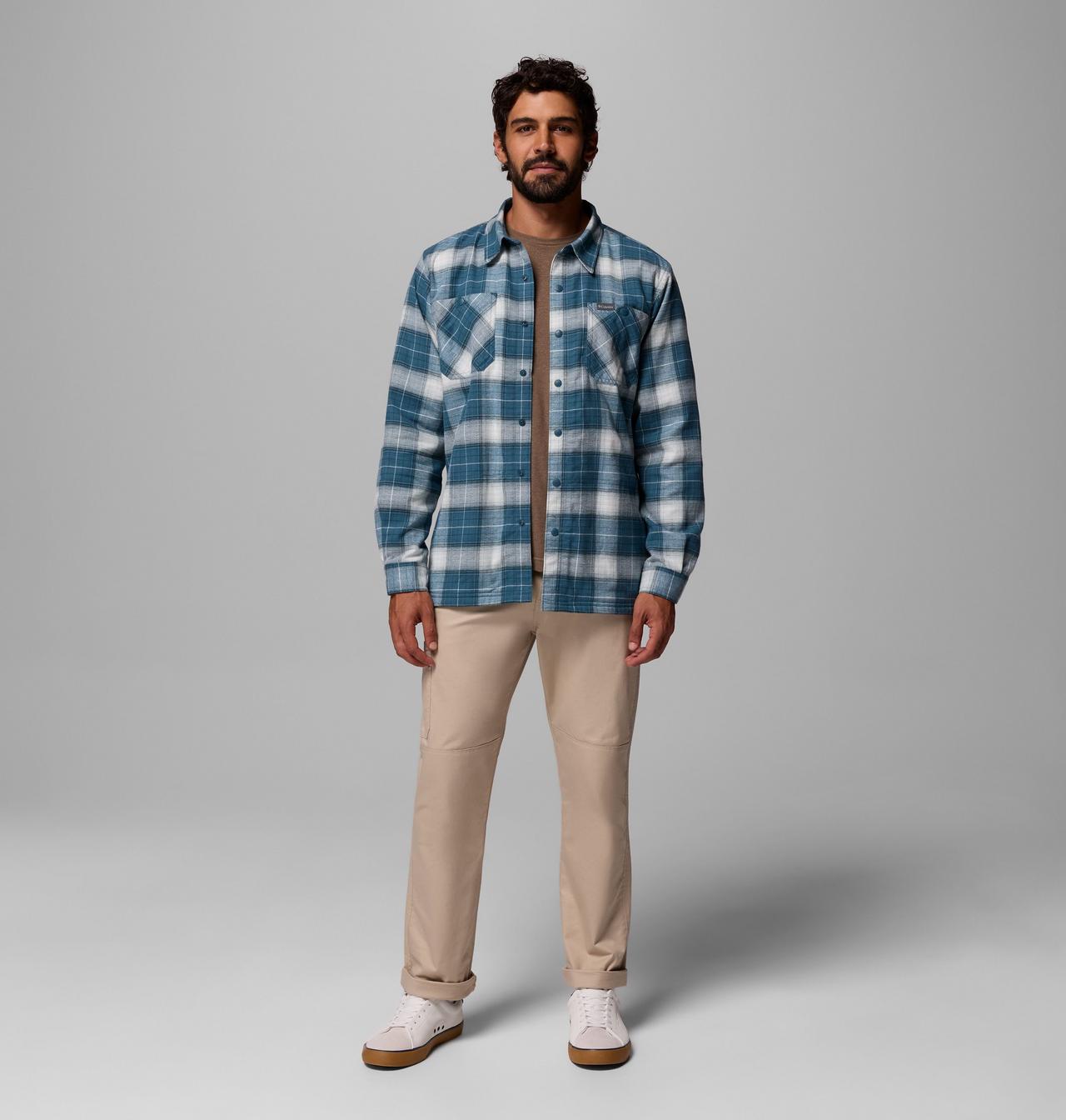 Men's Cornell Woods™ Fleece Lined Shirt Jacket | 429 | XXL 2