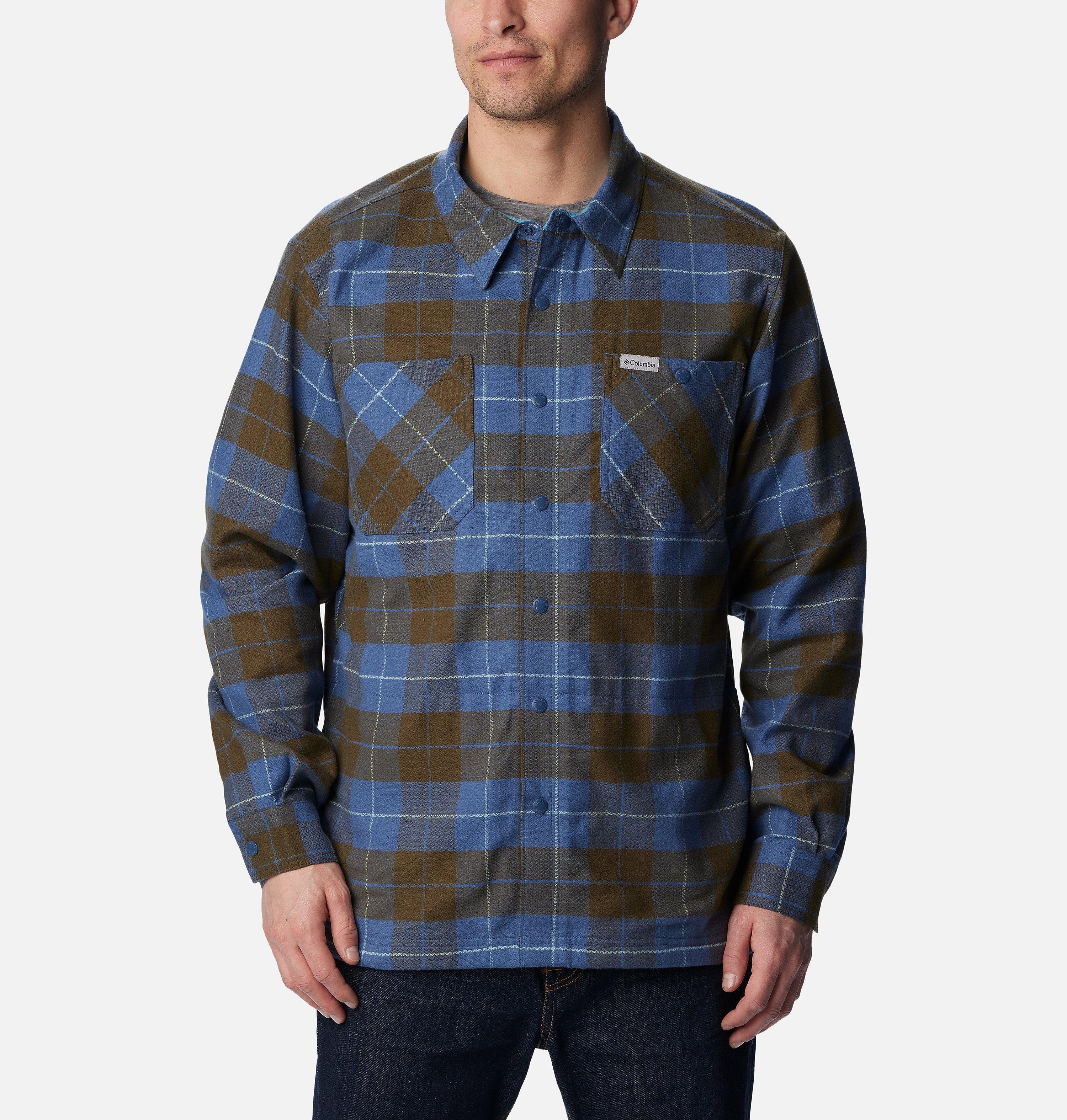 Manteau-chemise à doublure intérieure en laine polaire Cornell Woods pour homme 3