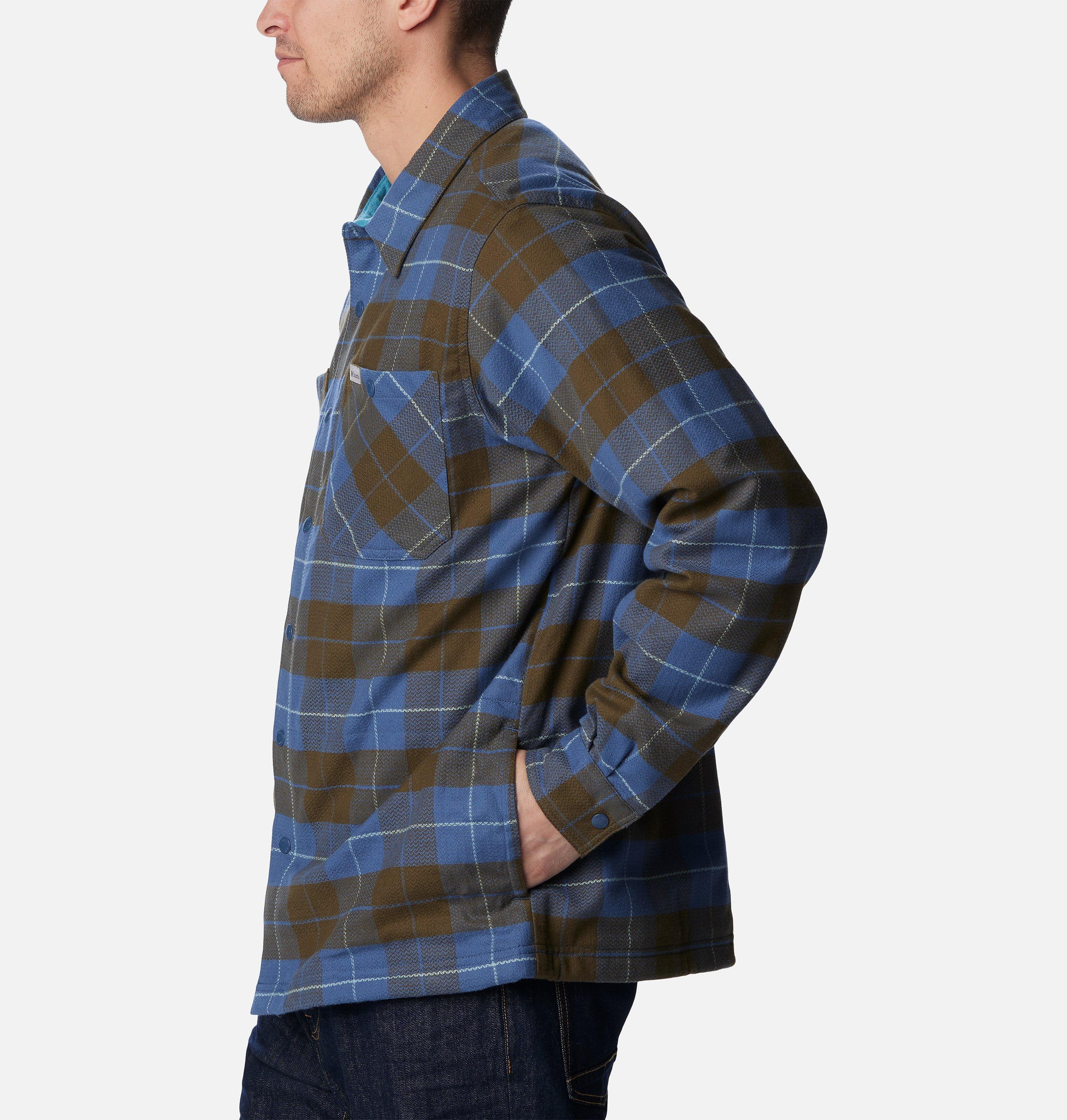 Manteau-chemise à doublure intérieure en laine polaire Cornell Woods pour homme 4
