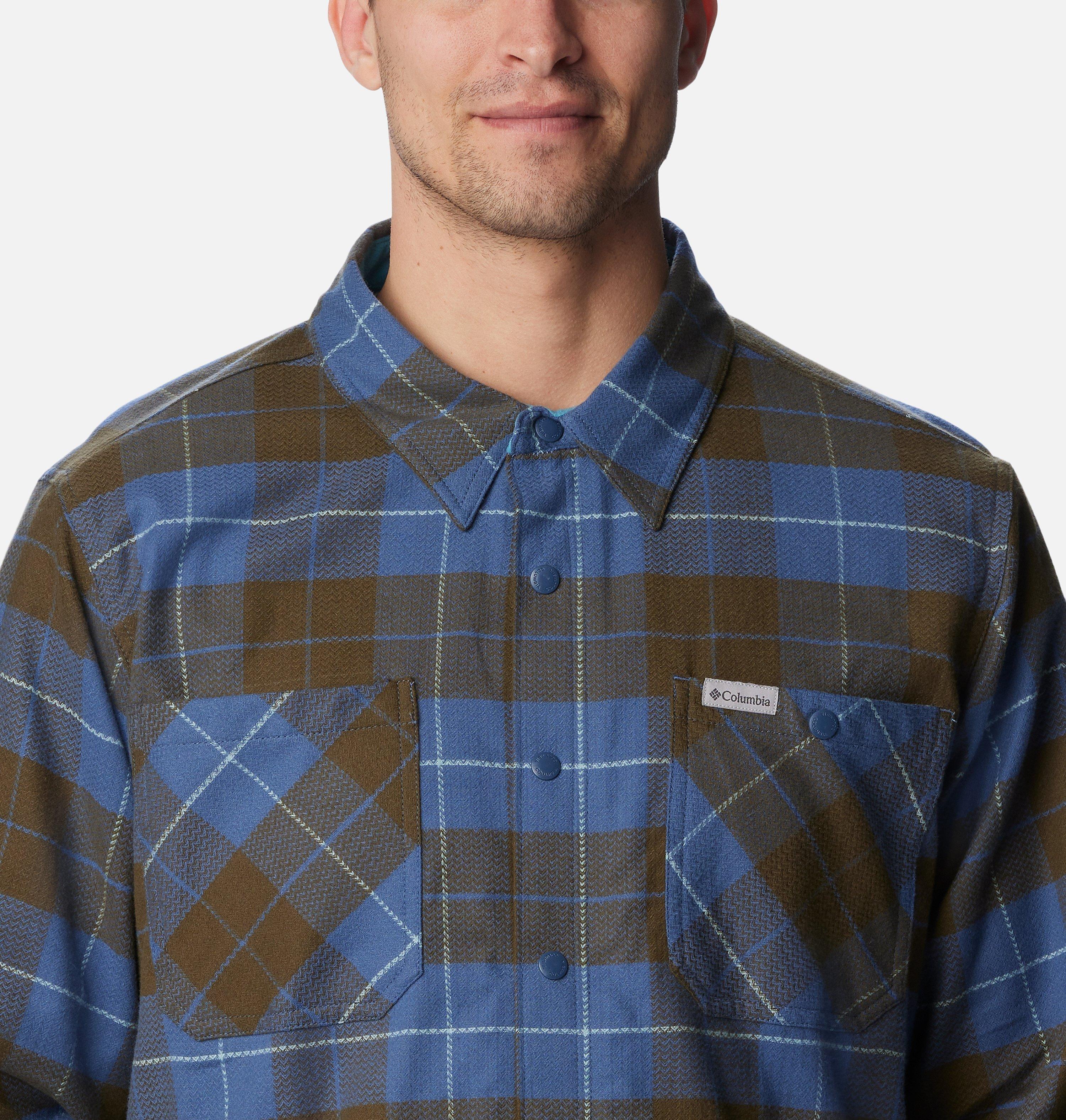 Manteau-chemise à doublure intérieure en laine polaire Cornell Woods pour homme 5
