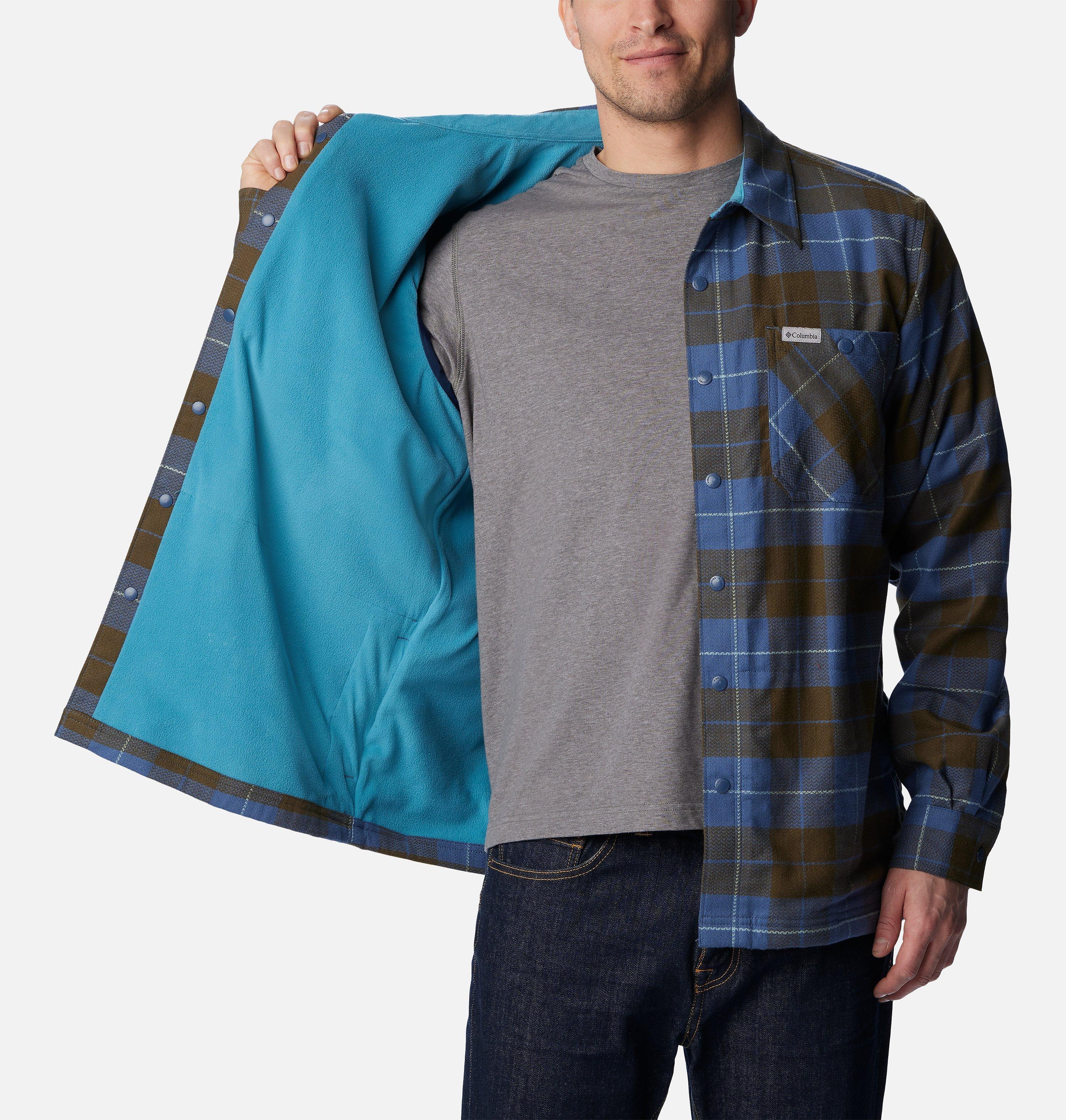 Manteau-chemise à doublure intérieure en laine polaire Cornell Woods pour homme 6