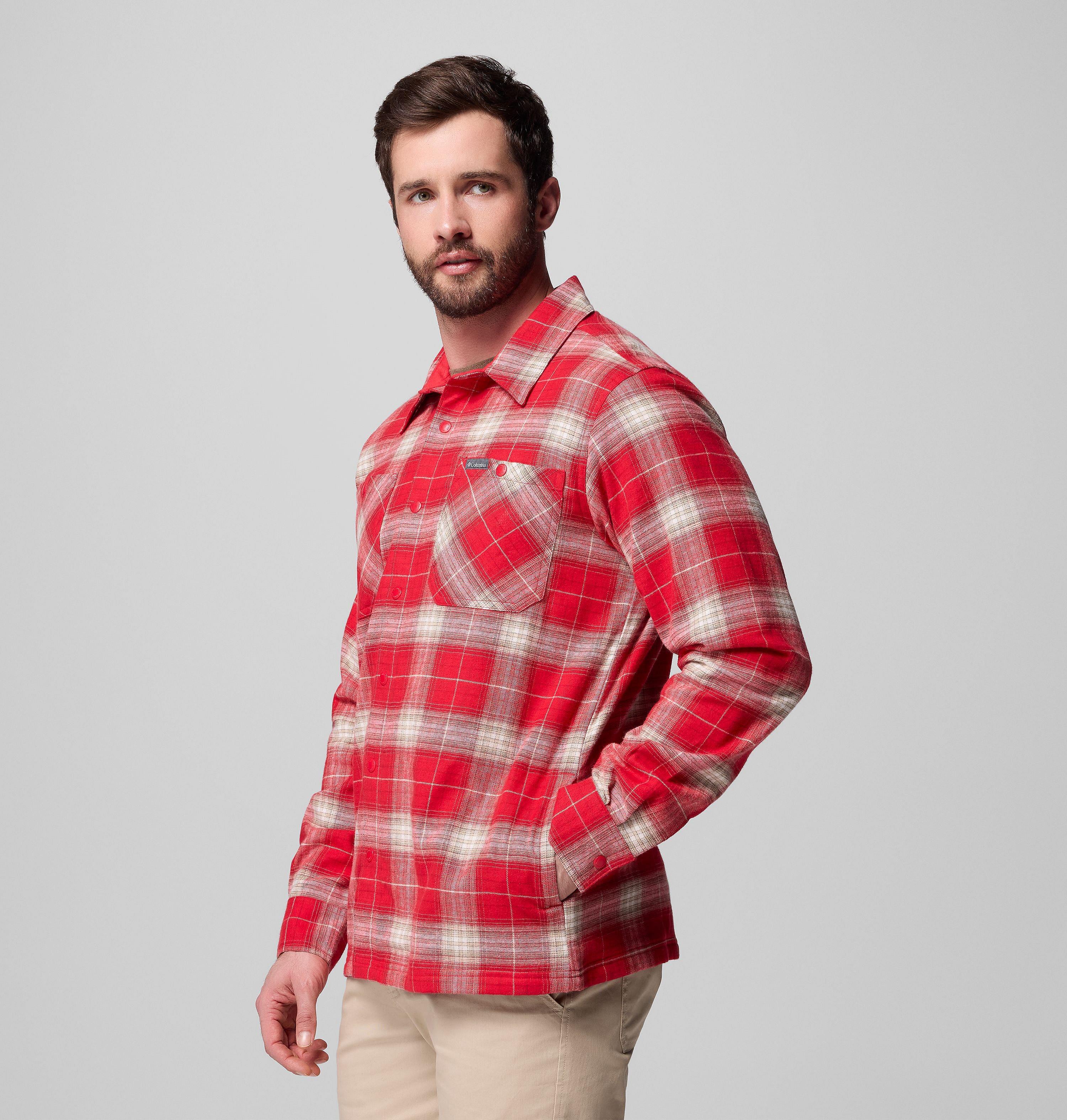 Men's Cornell Woods Fleece Lined Shirt Jacket | 613 | XS 4