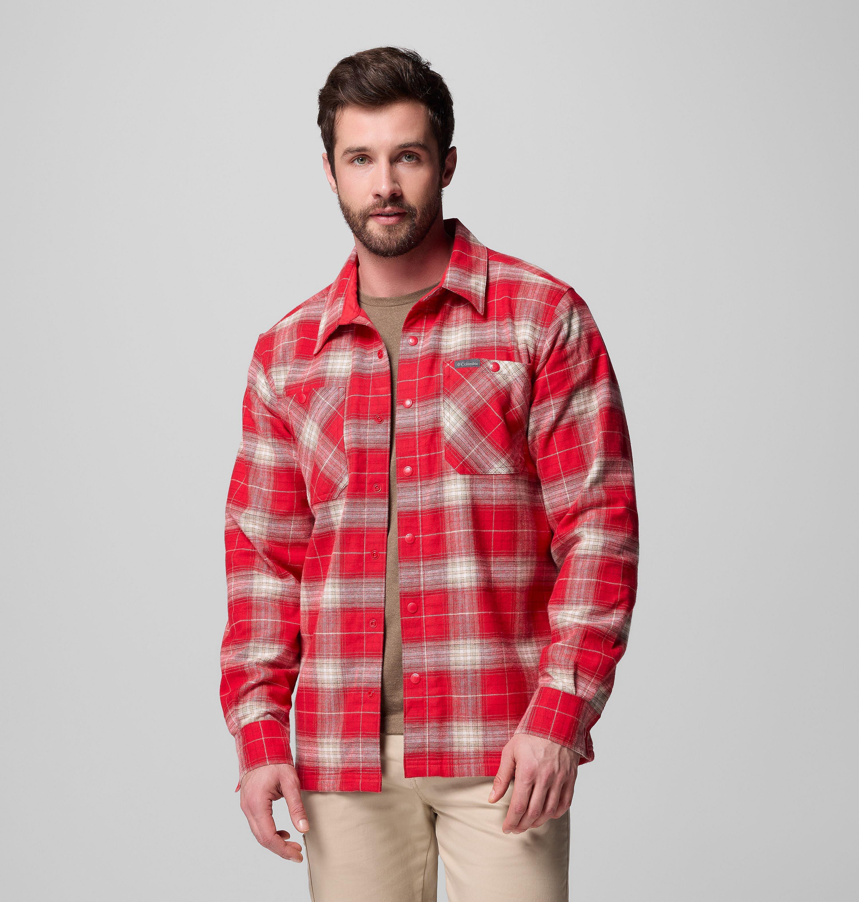 Men's Cornell Woods Fleece Lined Shirt Jacket | 613 | XS 5