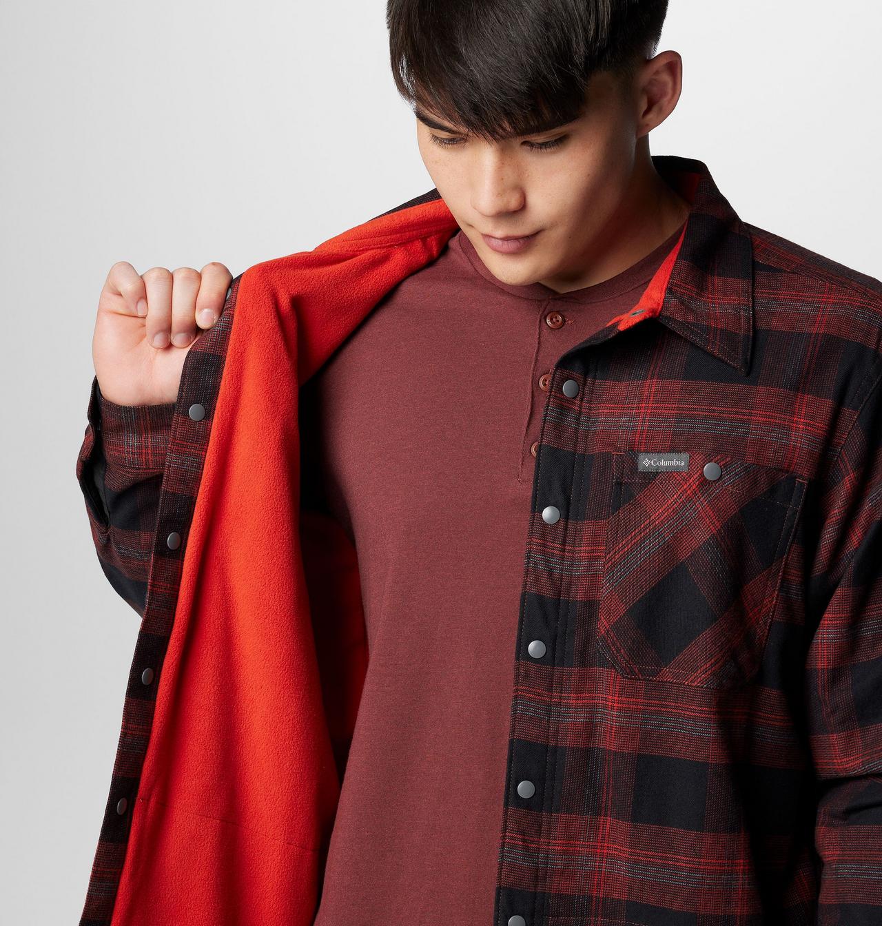 Men's Cornell Woods™ Fleece Lined Shirt Jacket | 681 | XXL 6