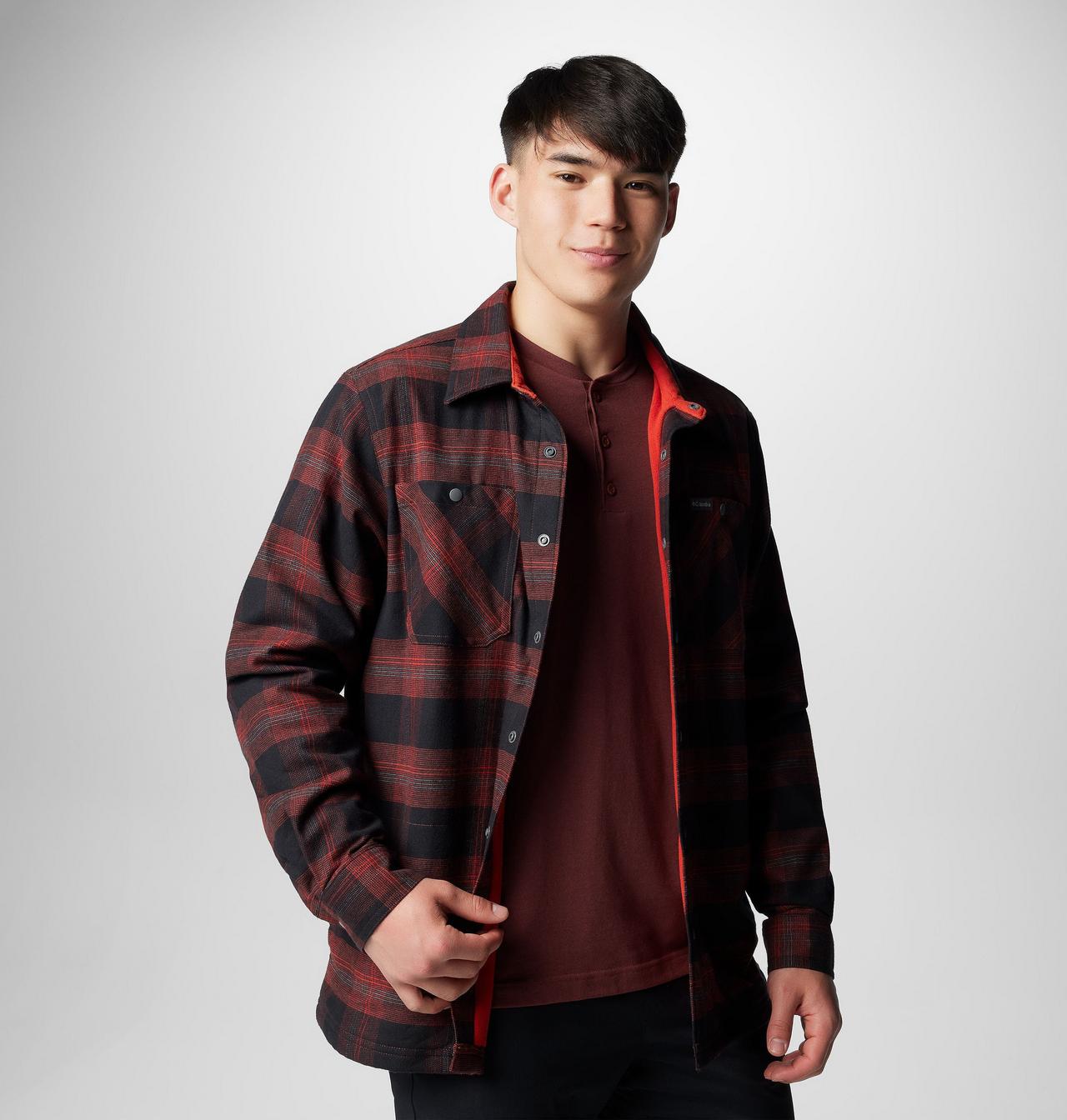 Men's Cornell Woods™ Fleece Lined Shirt Jacket | 681 | XXL 7