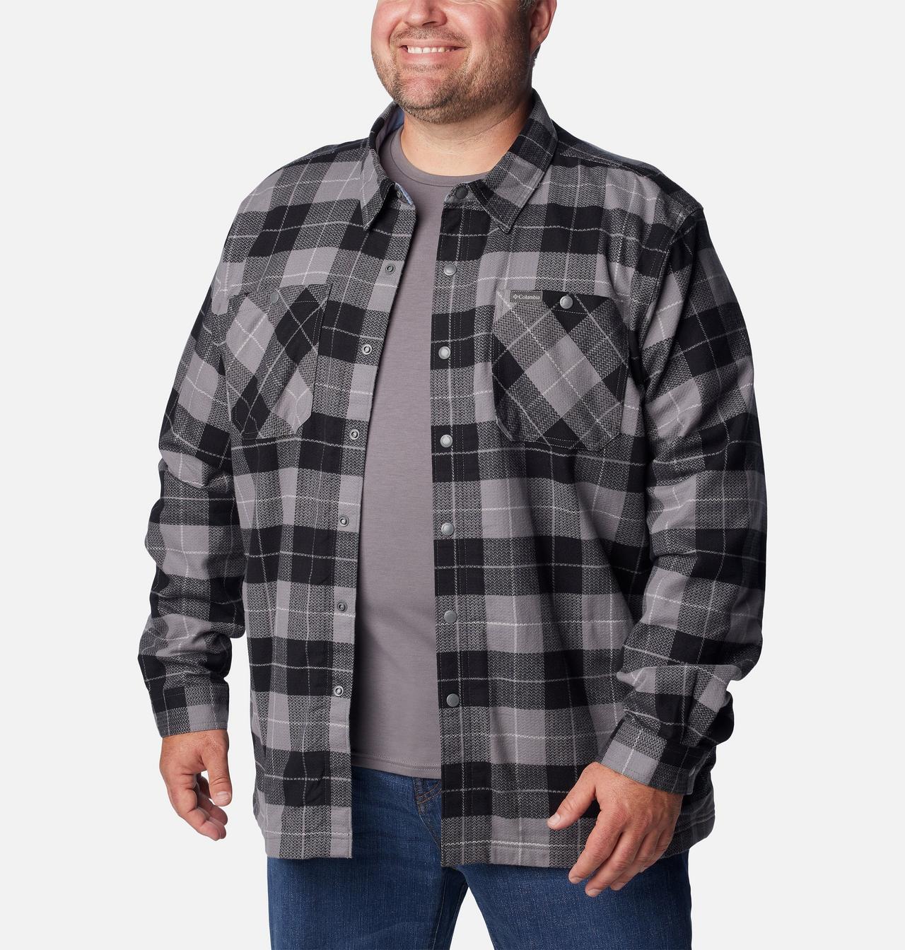 Men's Cornell Woods™ Fleece Lined Shirt Jacket - Big 1