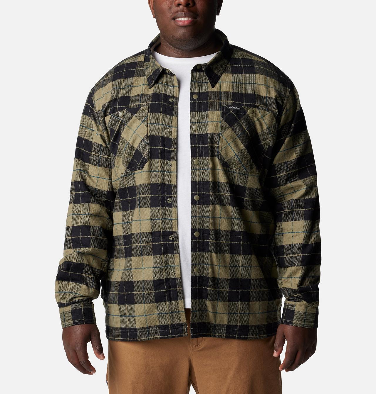 Men's Cornell Woods™ Fleece Lined Shirt Jacket - Big 1