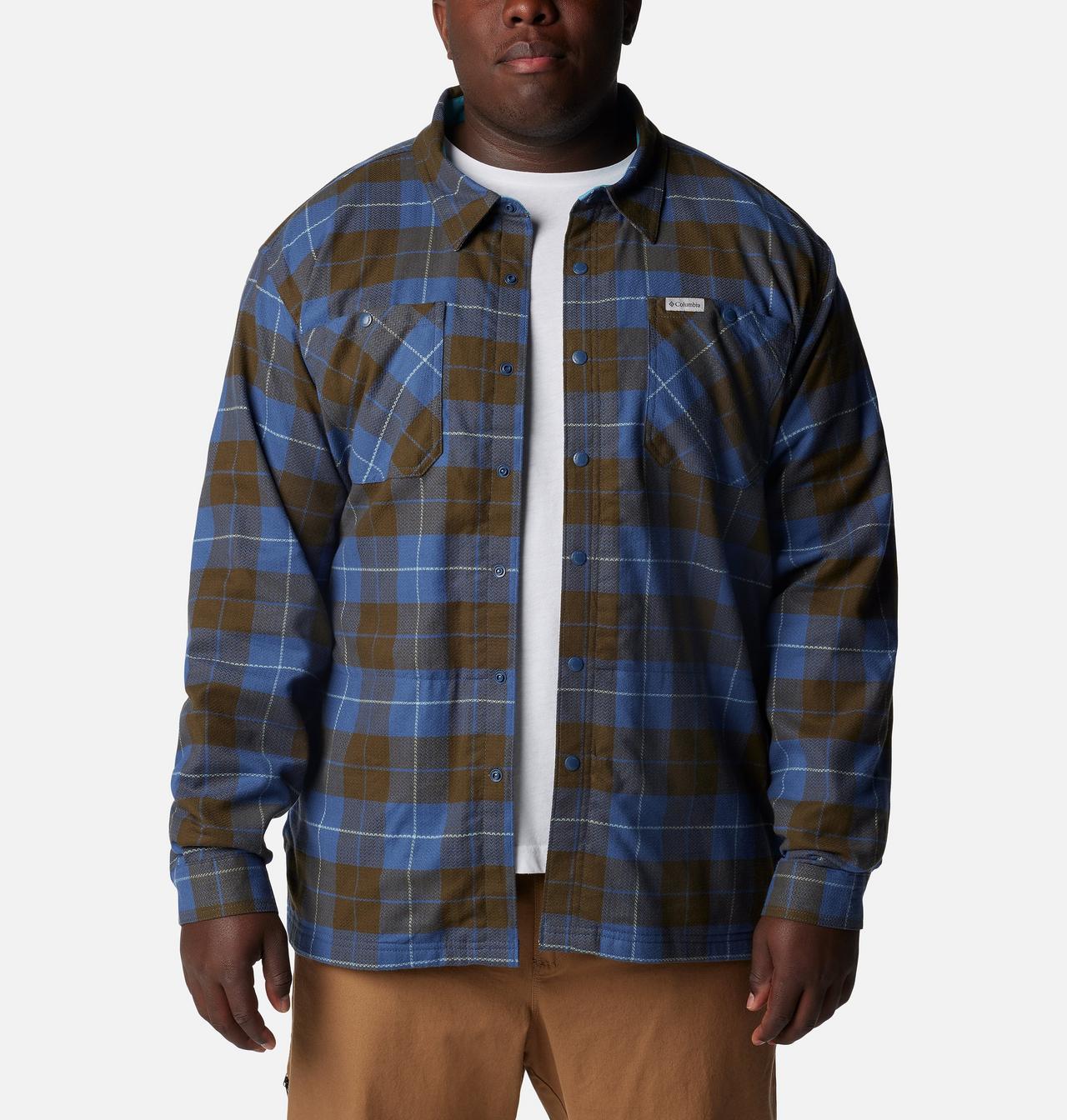 Men's Cornell Woods™ Fleece Lined Shirt Jacket - Big 1