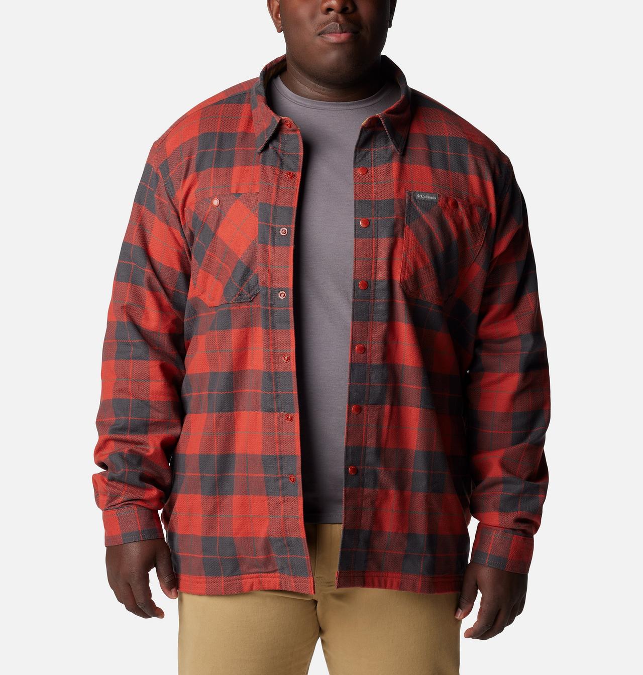 Men's Cornell Woods™ Fleece Lined Shirt Jacket - Big 1
