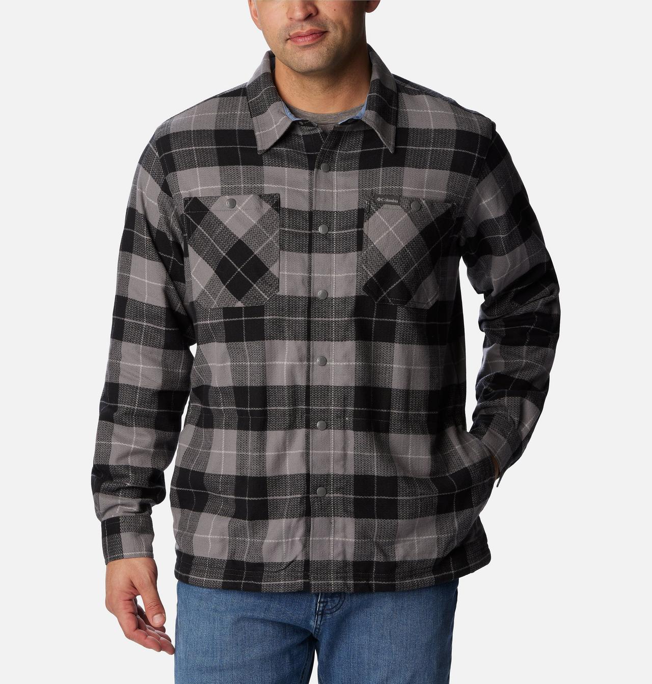 Men's Cornell Woods™ Fleece Lined Shirt Jacket - Tall 3