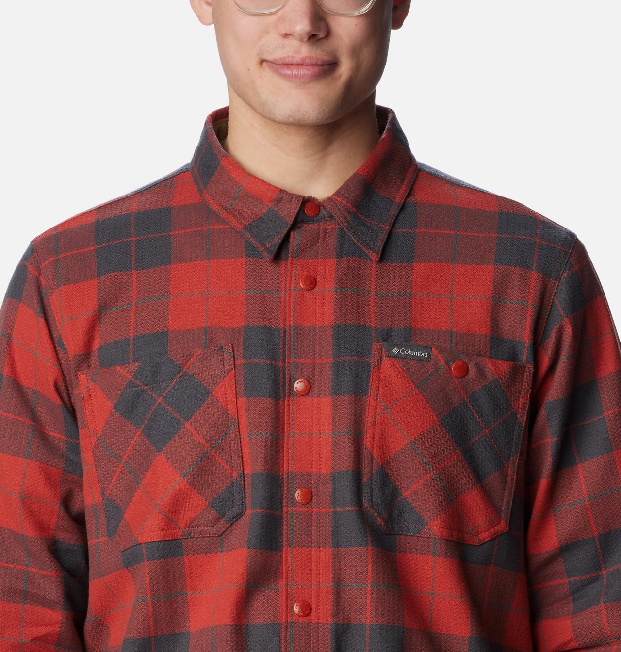 Men's Cornell Woods™ Fleece Lined Shirt Jacket - Tall 5