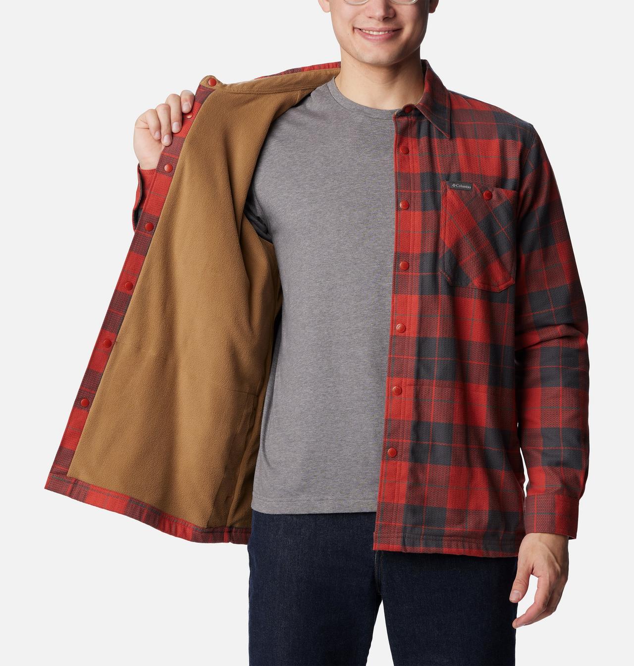Men's Cornell Woods™ Fleece Lined Shirt Jacket - Tall 6