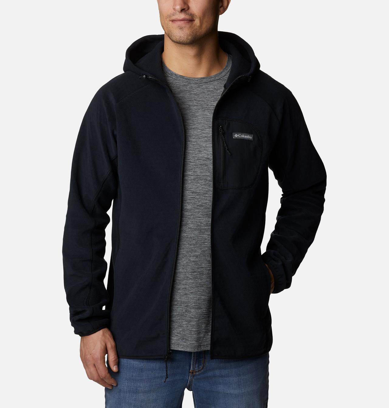 Manteau à capuchon avec fermeture éclair Outdoor Tracks™ pour hommes 7