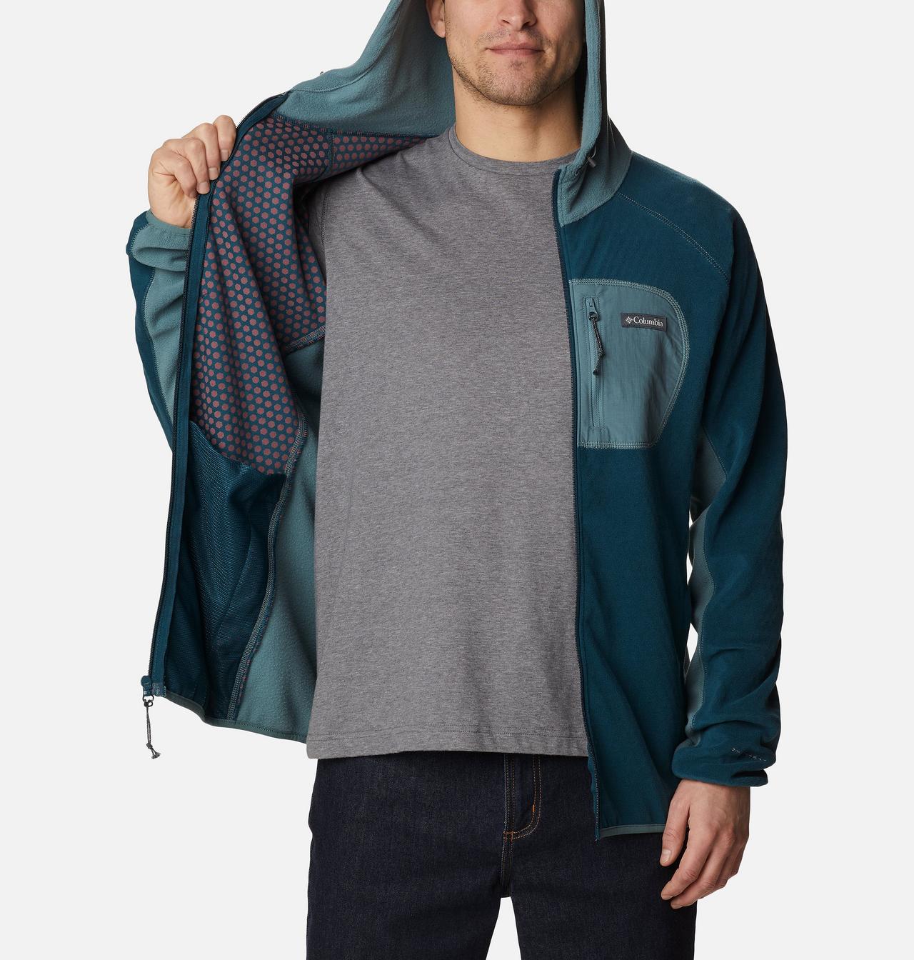 Manteau à capuchon avec fermeture éclair Outdoor Tracks™ pour hommes 5