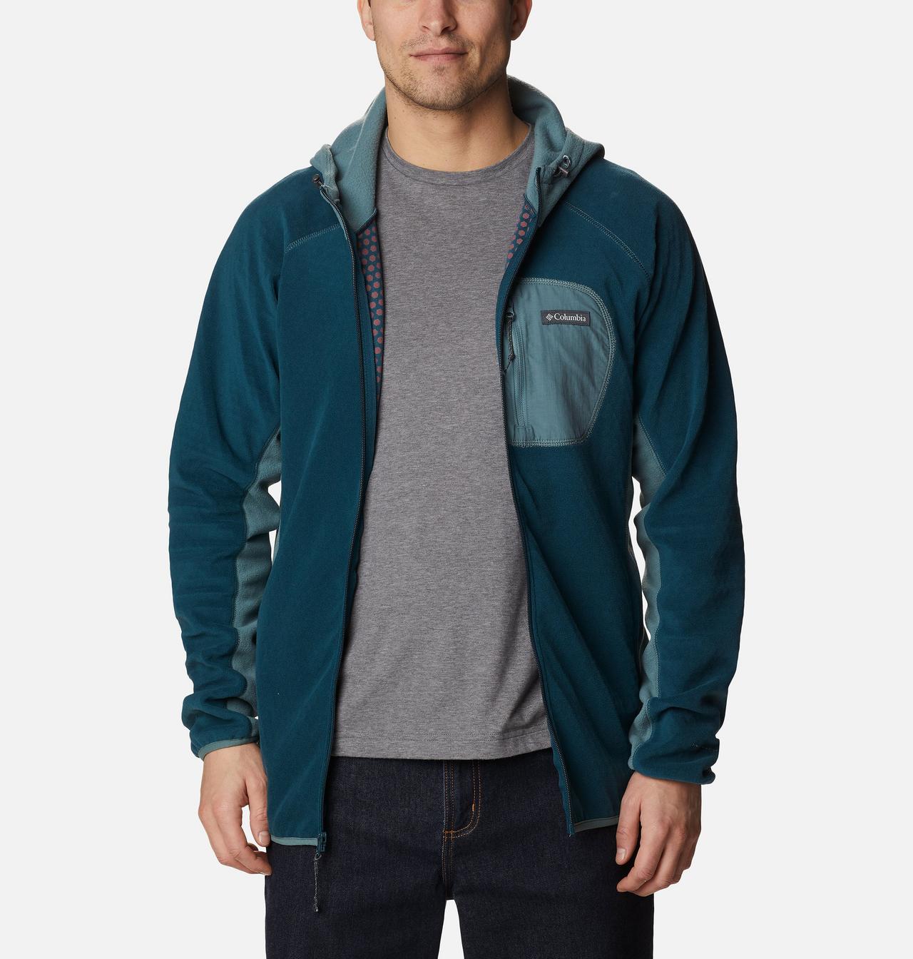 Manteau à capuchon avec fermeture éclair Outdoor Tracks™ pour hommes 7