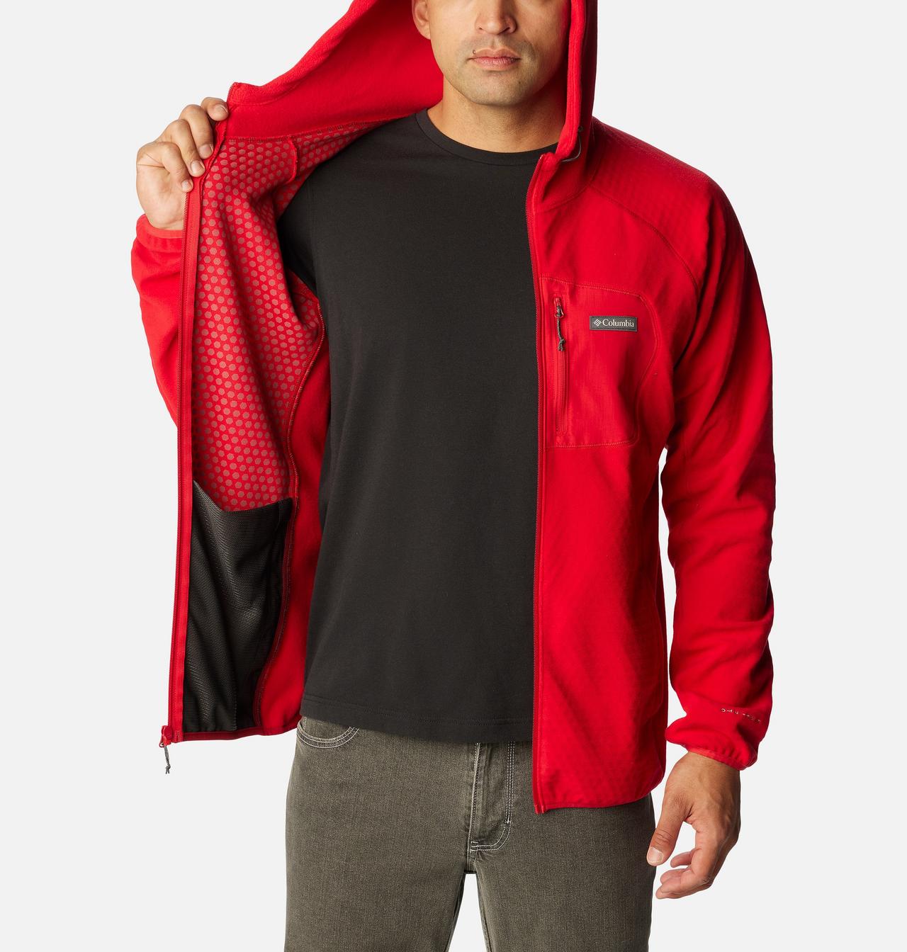 Men's Outdoor Tracks™ Hooded Full Zip Jacket 5