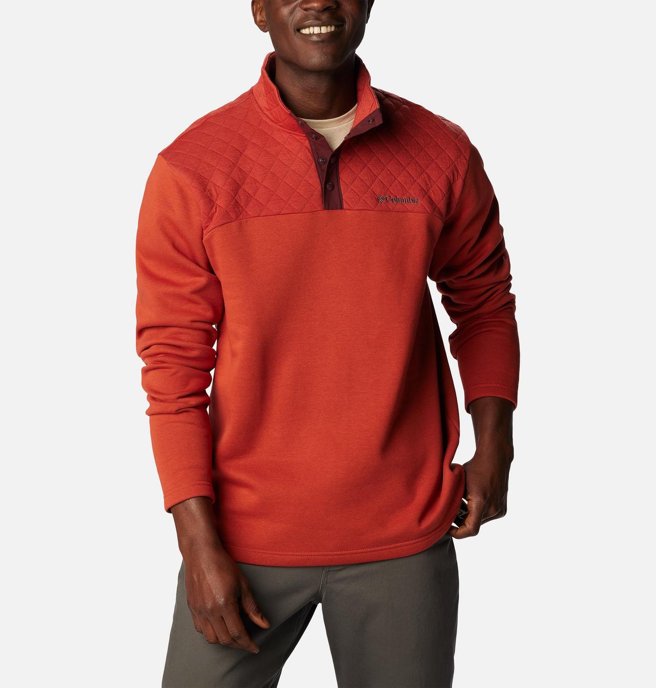 Men's Hart Mountain™ Quilted Half Snap Pullover 5