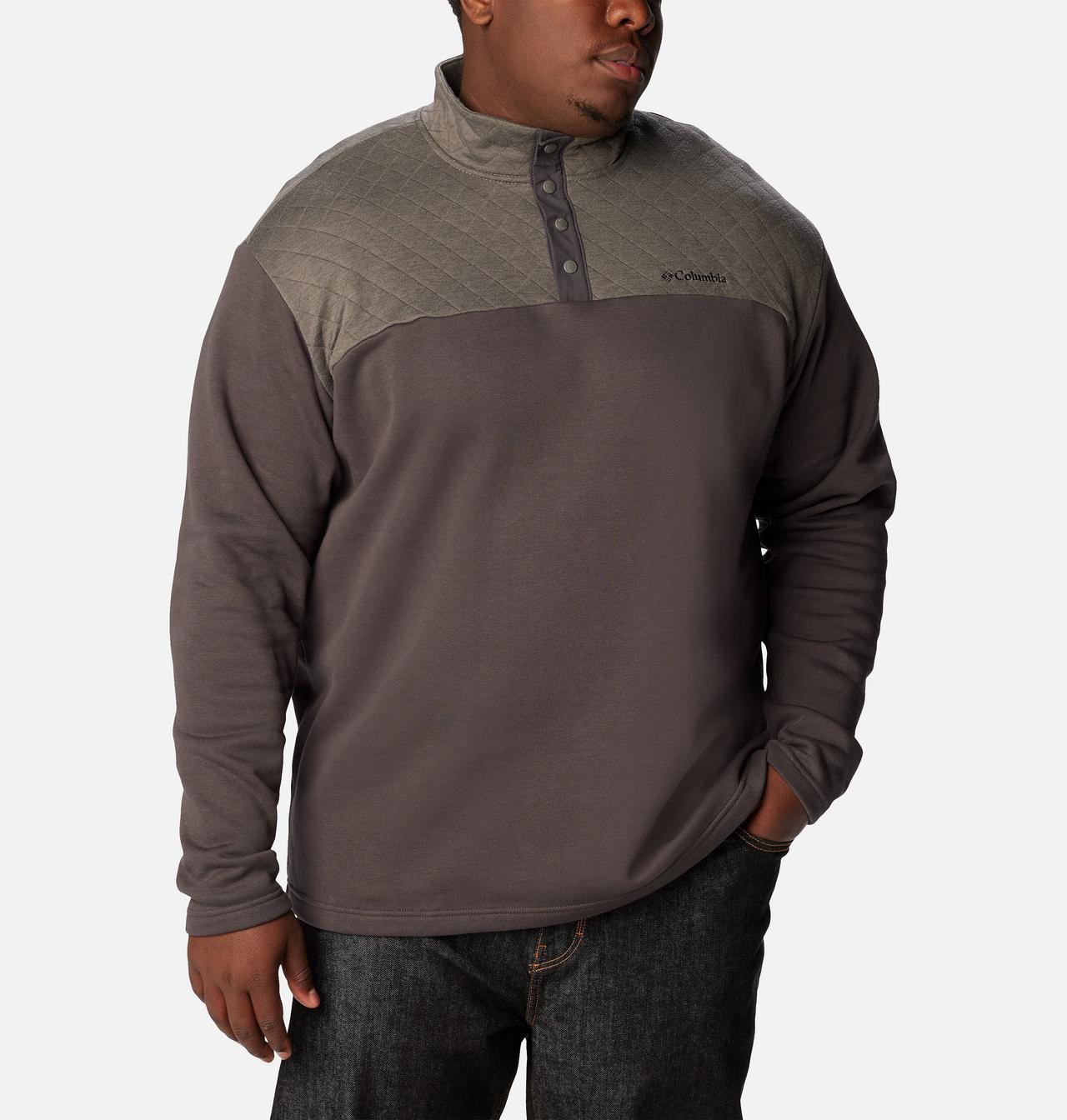 Men's Hart Mountain™ Quilted Half Snap Pullover - Big 5