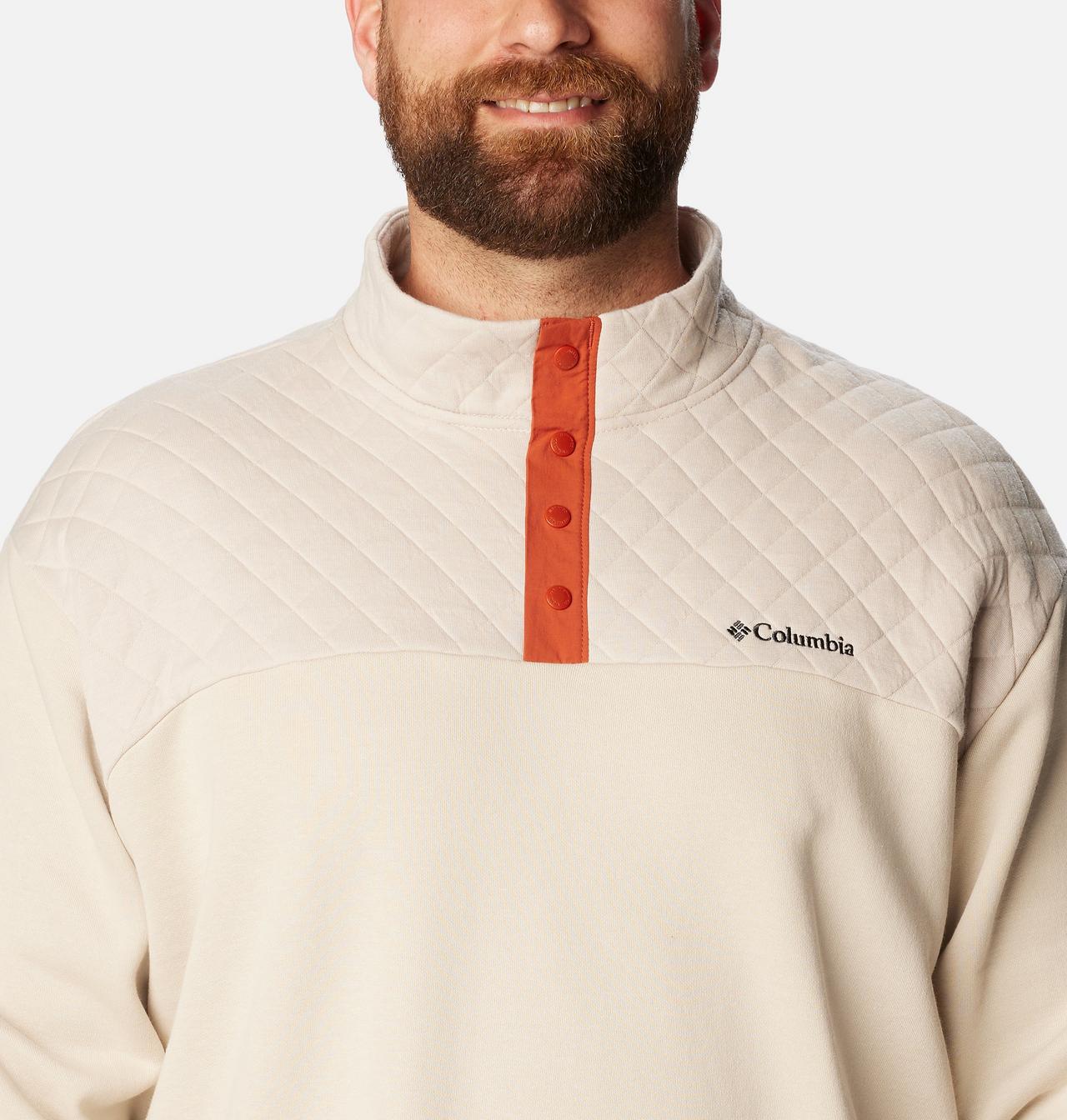 Men's Hart Mountain™ Quilted Half Snap Pullover - Big 4
