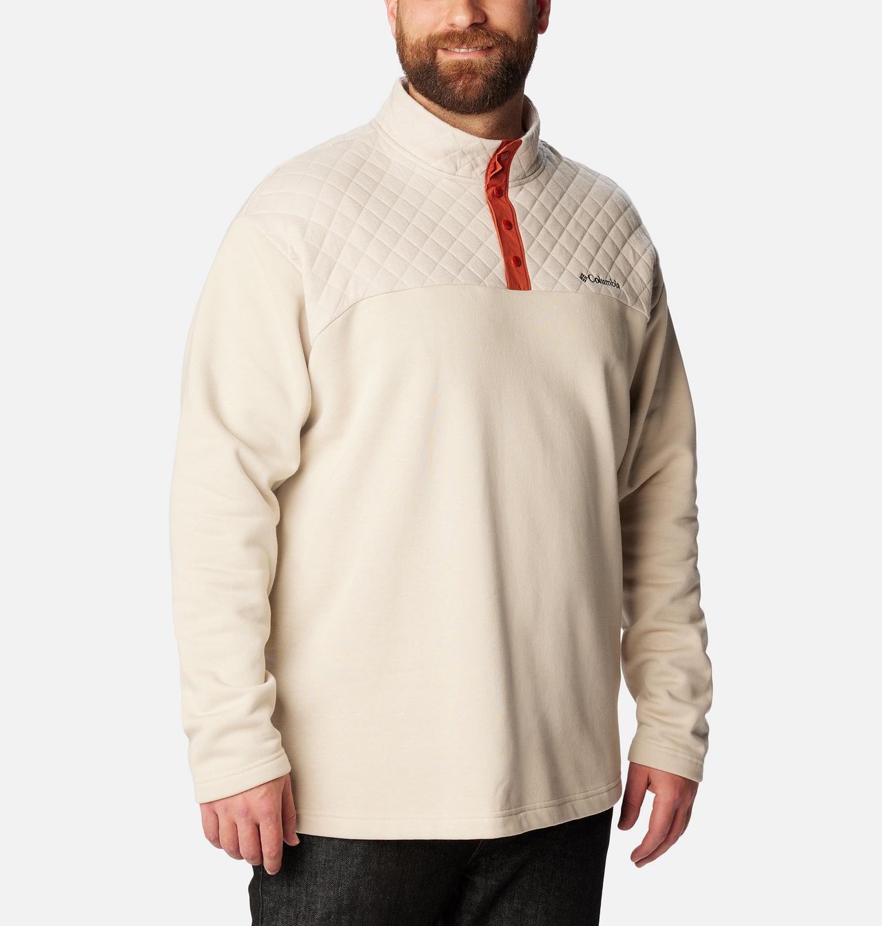 Men's Hart Mountain™ Quilted Half Snap Pullover - Big 5