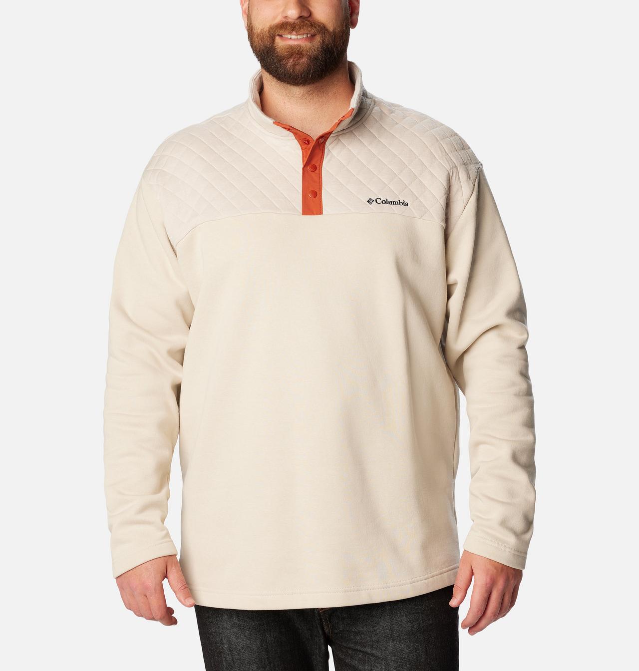 Men's Hart Mountain™ Quilted Half Snap Pullover - Big 1