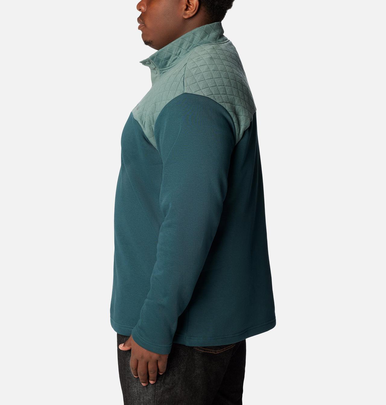 Men's Hart Mountain™ Quilted Half Snap Pullover - Big 3