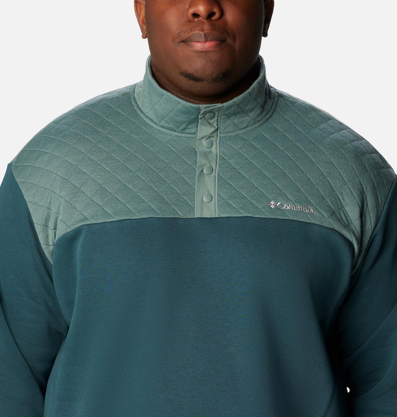Men's Hart Mountain™ Quilted Half Snap Pullover - Big 4