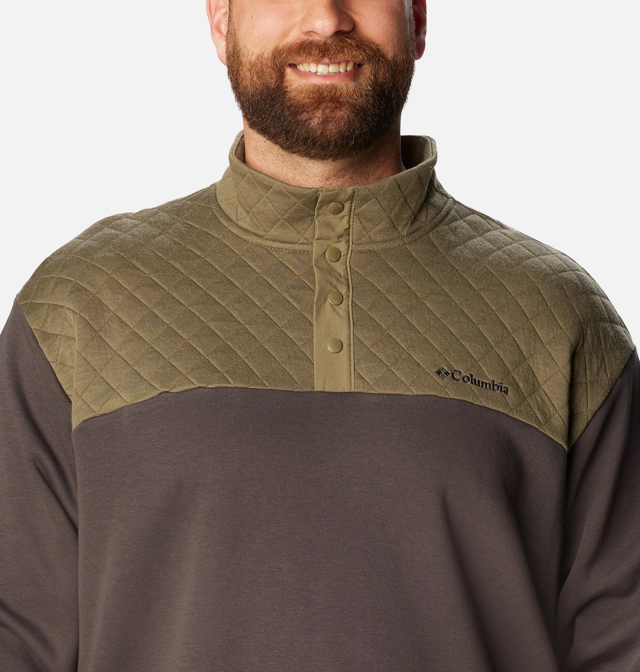 Men's Hart Mountain™ Quilted Half Snap Pullover - Big 4
