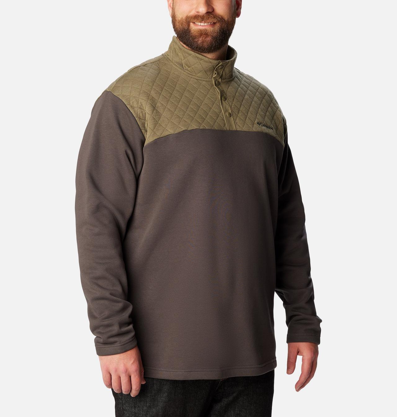 Men's Hart Mountain™ Quilted Half Snap Pullover - Big 5