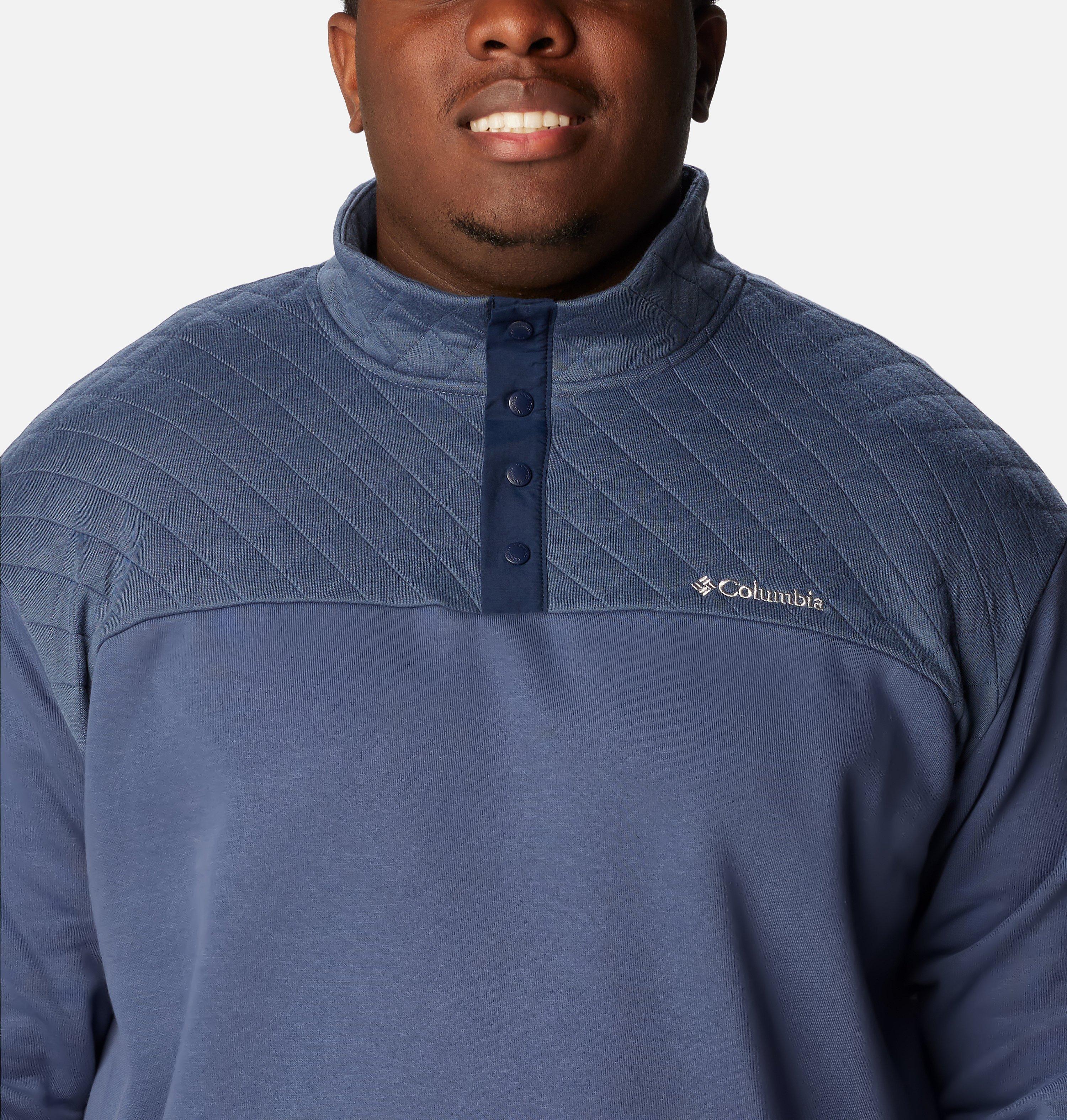 Men's Hart Mountain™ Quilted Half Snap Pullover - Big 4