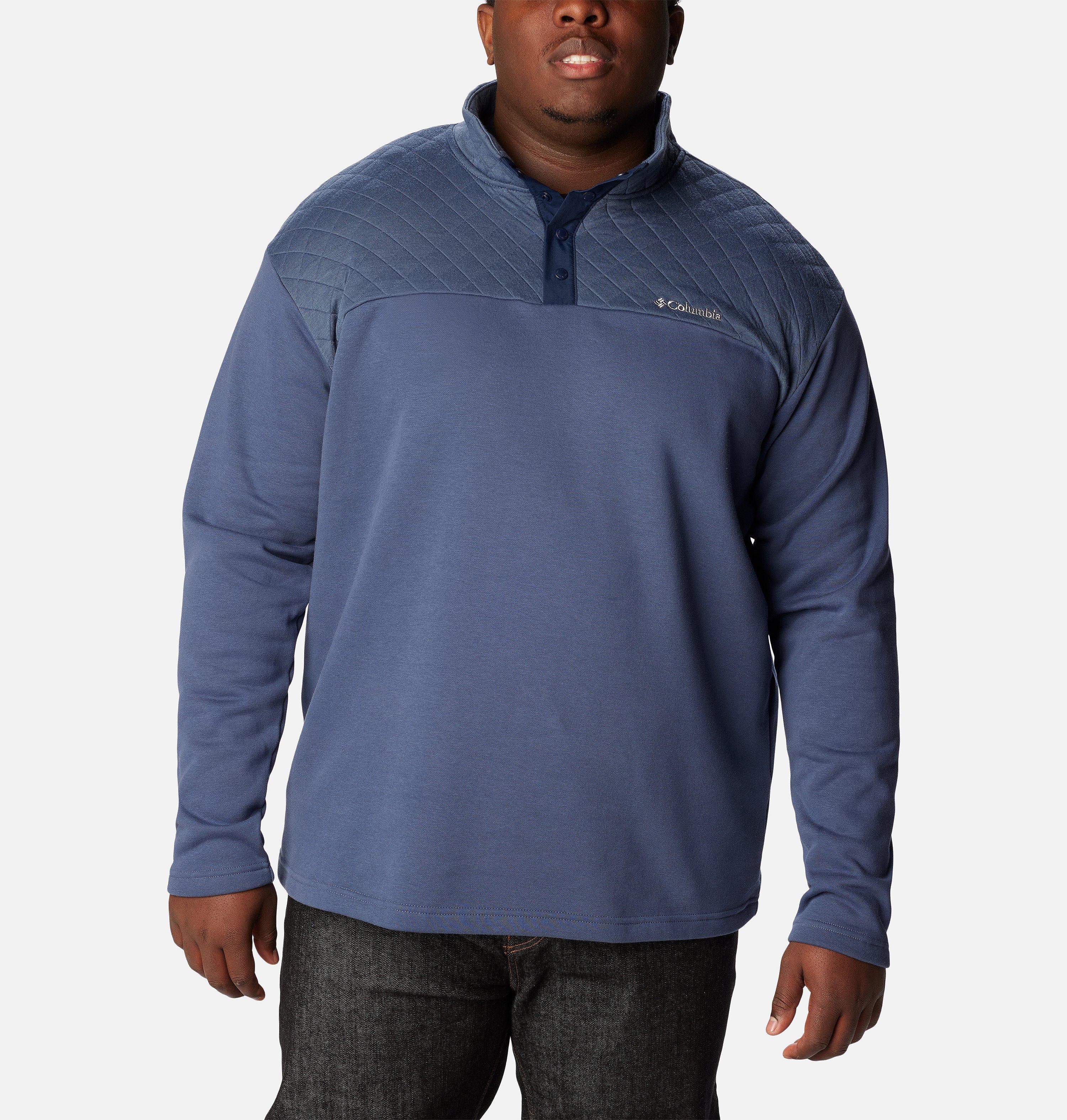Men's Hart Mountain™ Quilted Half Snap Pullover - Big 1