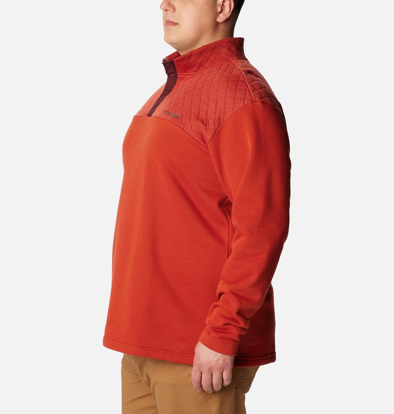 Men's Hart Mountain™ Quilted Half Snap Pullover - Big 3